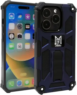 Defender Series I Dual Layer Protective Case with Metal Kickstand Compatible with iPhone 13 Pro | Rugged, Drop-Tested, Shockproof Mobile Cover for iPhone 13 Pro
