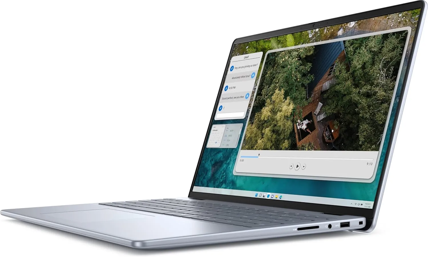 Dell Inspiron 16 Touchscreen Laptop - 16" FHD  Computer - AMD Ryzen 7 8840U - Windows 11 Pro - Backlit Keyboard - Fingerprint Reader - Free Office Pro & External DVD Drive - 64 GB DDR5   1 TB SSD