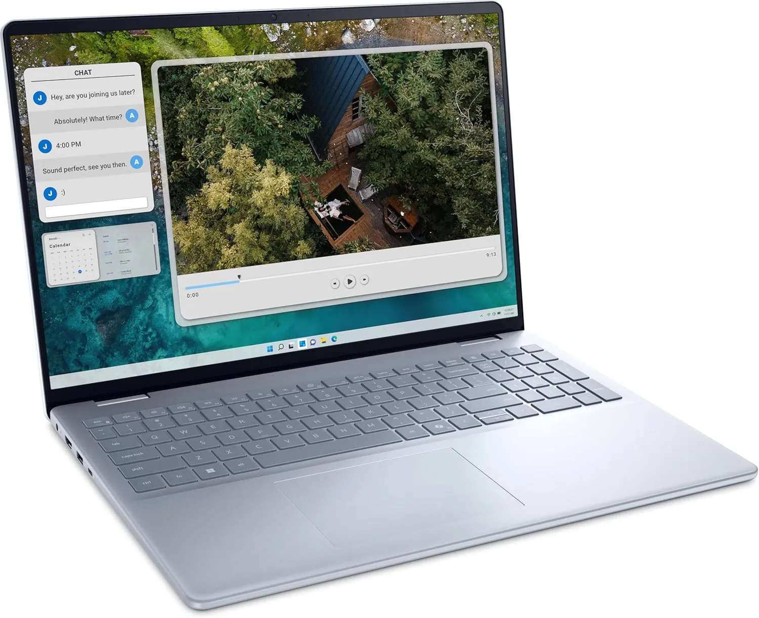 Dell Inspiron 16 Touchscreen Laptop - 16" FHD  Computer - AMD Ryzen 7 8840U - Windows 11 Pro - Backlit Keyboard - Fingerprint Reader - Free Office Pro & External DVD Drive - 64 GB DDR5   1 TB SSD