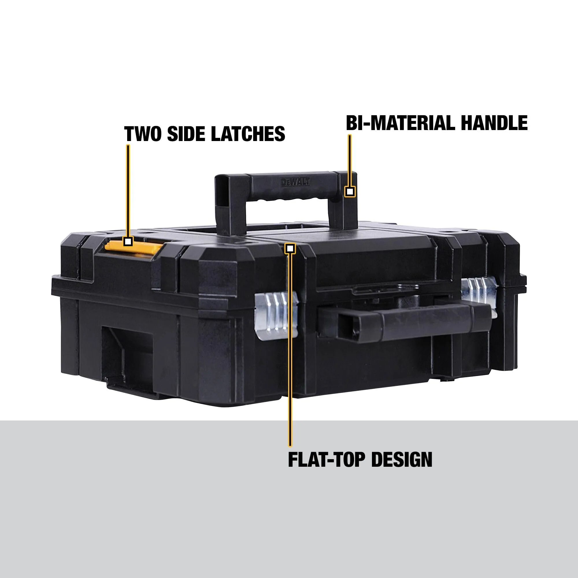 DEWALT TSTAK Tool Box, Deep (DWST17806) , Black