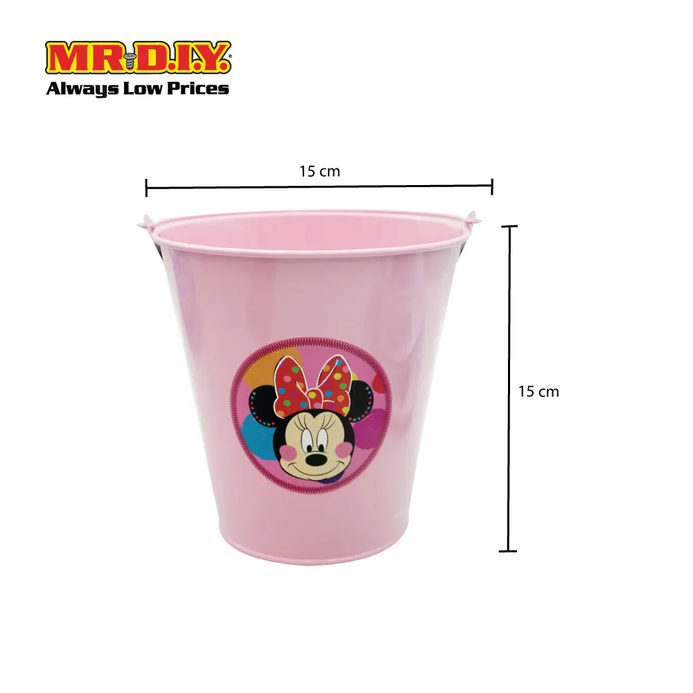 Disney Minnie Metal Pail (15cm x 15cm)