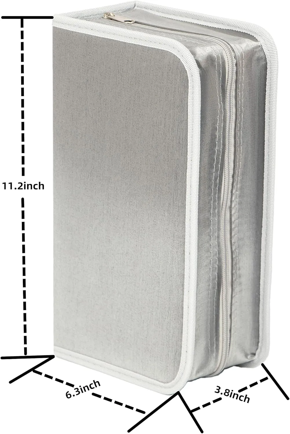 DVD Holders Storage Cases 128 Capacity CD DVD VCD case,CD DVD Wallet Blu-ray Media Case Storage Holder Organizer Wallet Gray