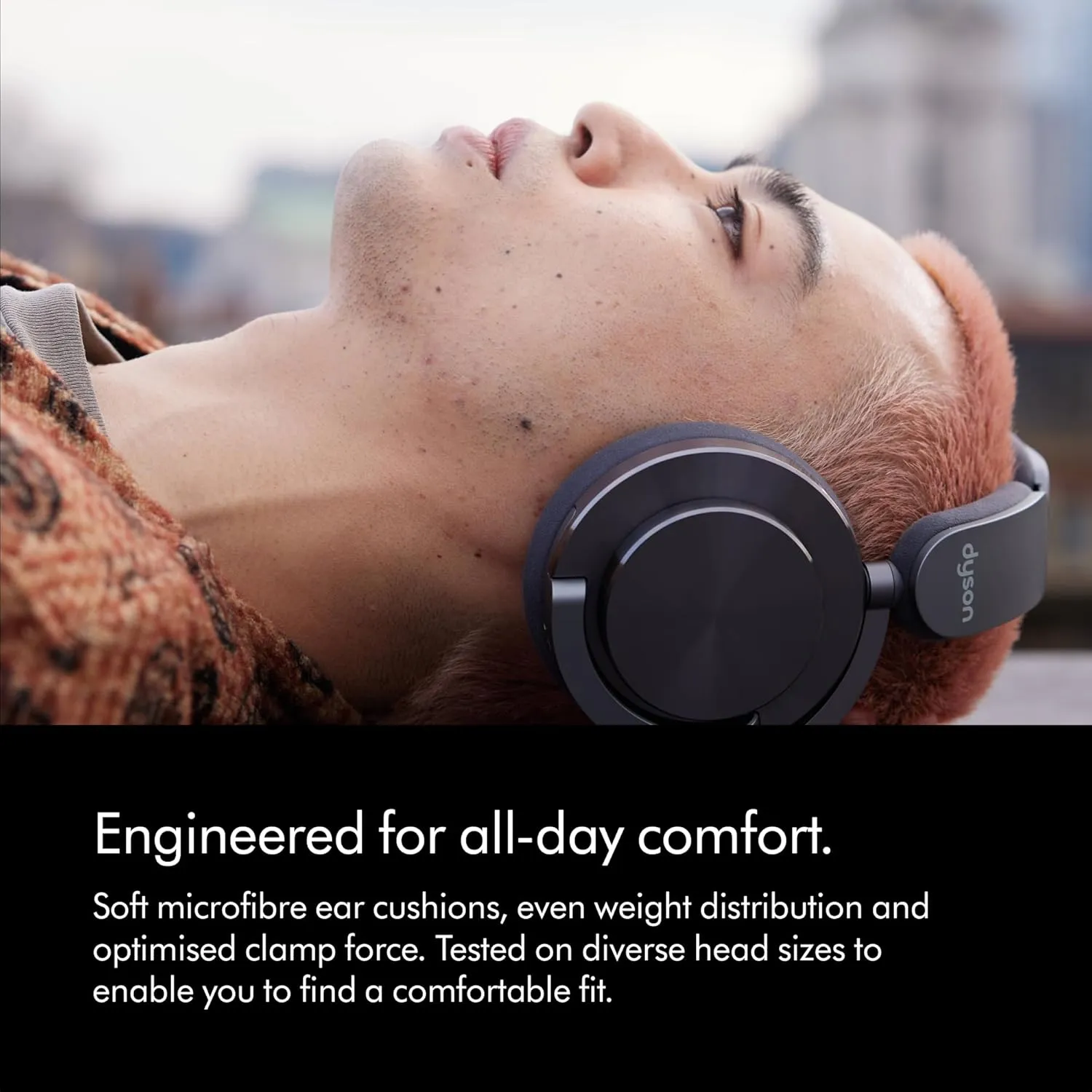 Dyson OnTrac Headphones CNC Black Nickel WP 02 CNC BKNK