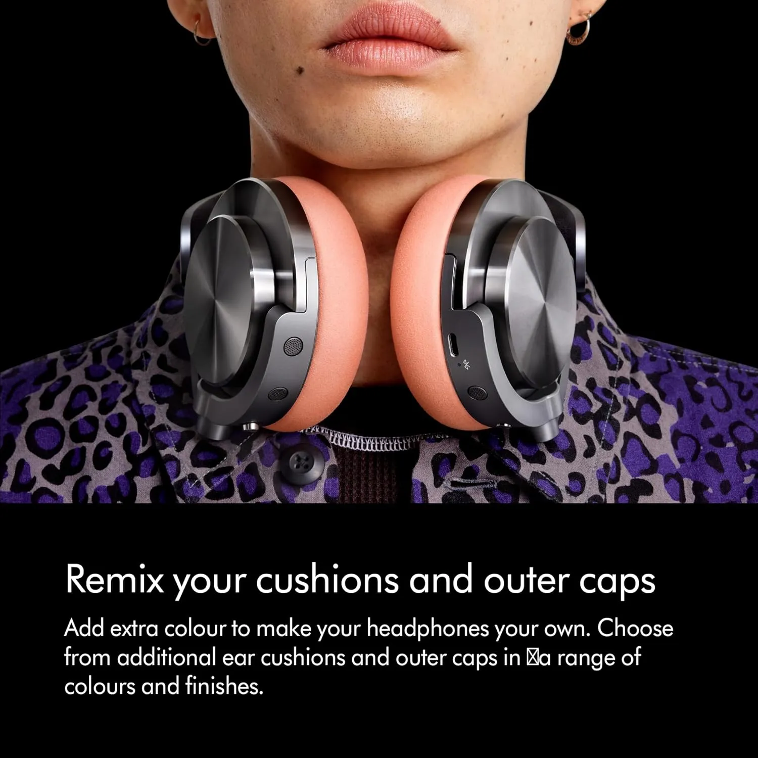 Dyson OnTrac Headphones CNC Black Nickel WP 02 CNC BKNK