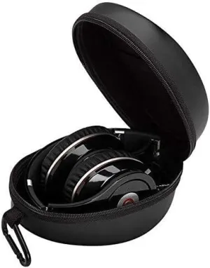 EVA Headphone Case Hard Travel Carrying Case for Skullcandy Crusher Evo, Hesh ANC, Riff 2/ Beats Solo 3, Solo 4, Studio Pro, Studio 3/ for iJoy Bluetooth Wireless Headset Foldable Over Ear Headphones