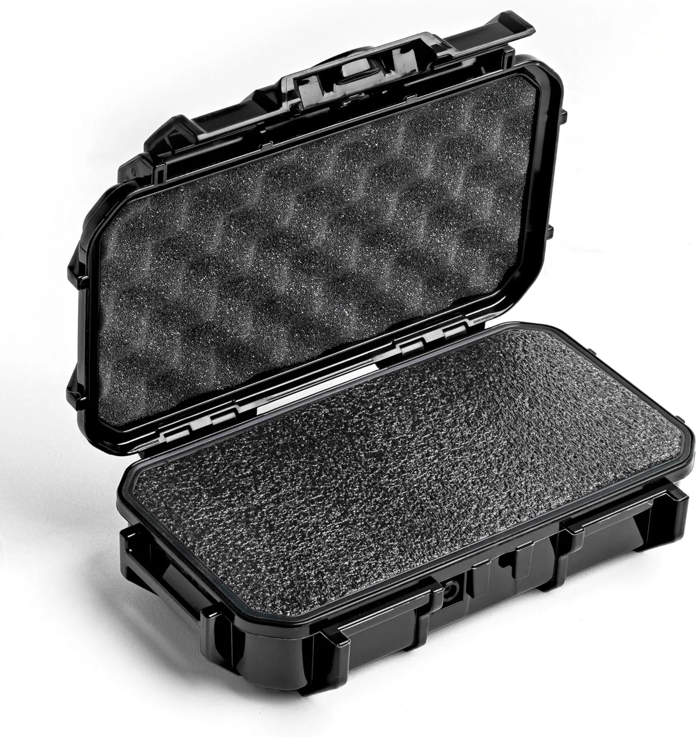 Evergreen ToughBox Tech Organizer  For Camera, Cables, Hard Drives, Compatible with GoPro etc. (Medium, PROFoam, Black)