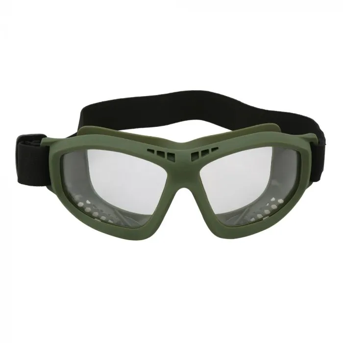 Falcon Tactical Ballistic Goggles - Olive Green