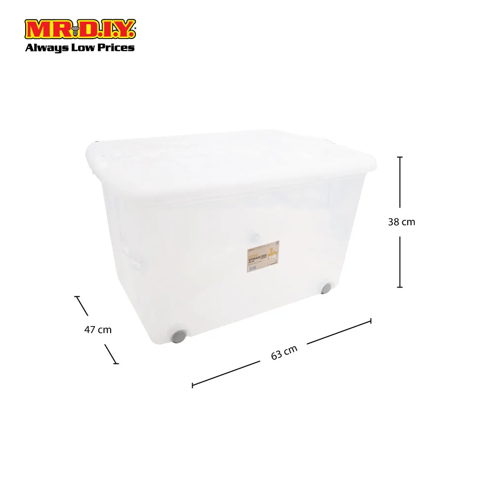 FELTON Iconic Storage Box with Wheel (77L)