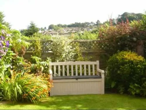 Garden Outdoor Storage Bench Box