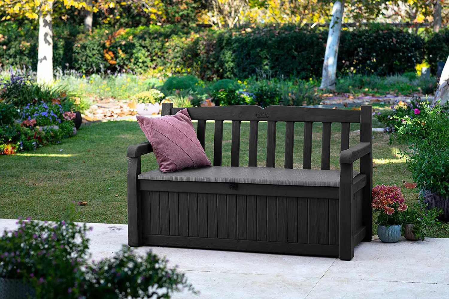 Garden Outdoor Storage Bench Box