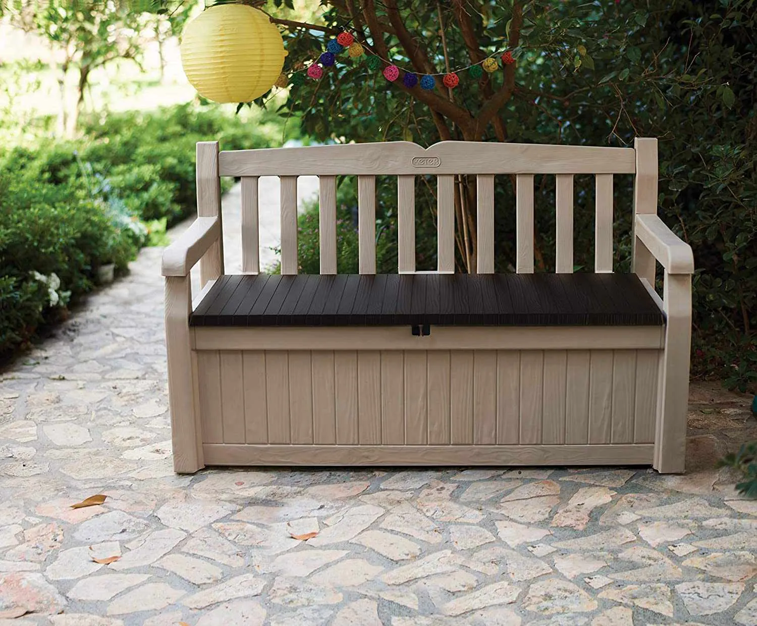 Garden Outdoor Storage Bench Box