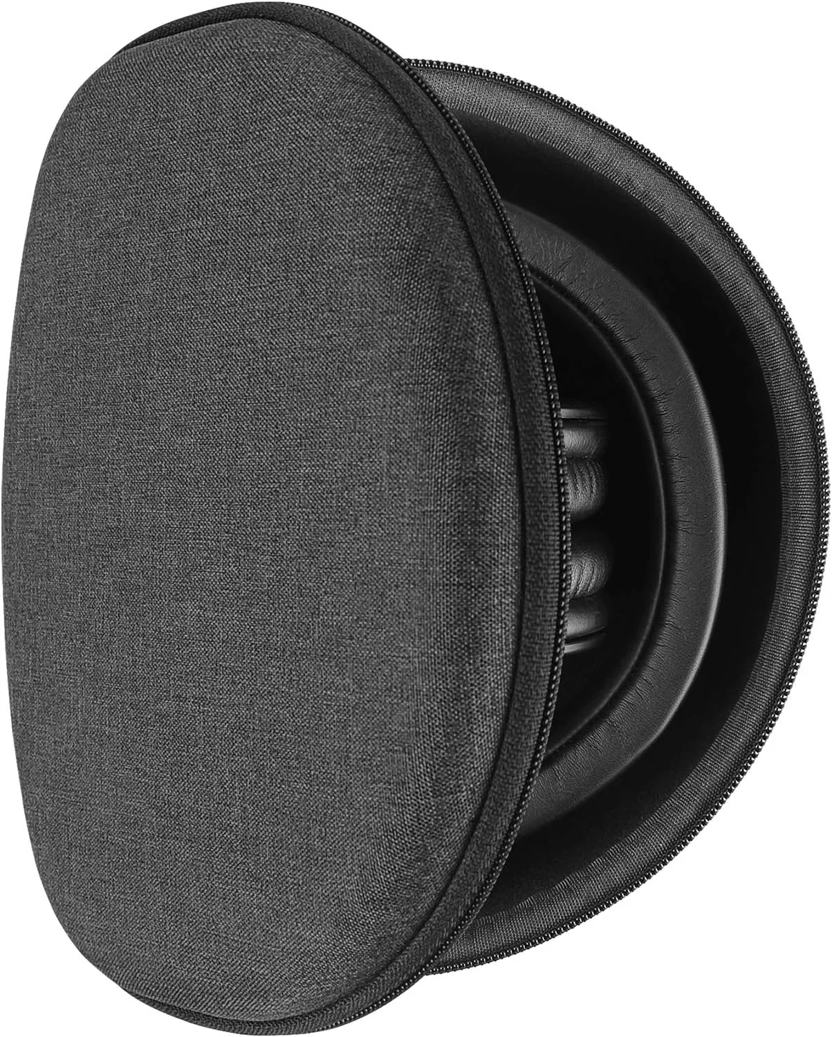 Geekria Shield Headphones Case Compatible with Audio-Technica ATH-M50X, ATHM70X, ATH-M50XBT2, ATH-M50, Replacement Hard Shell Travel Carrying Bag with Cable Storage (Dark Grey)