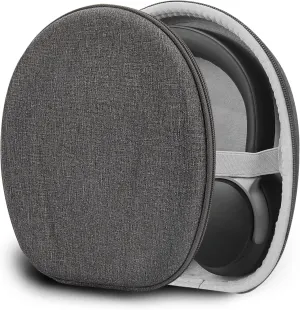 Geekria Shield Headphones Case Compatible with Bose QuietComfort, QC Ultra/45/35/25/SE, NC 700, Replacement Hard Shell Travel Carrying Bag with Cable Storage (Grey)
