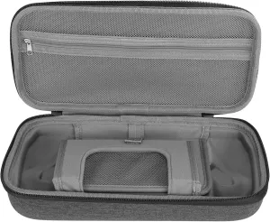 Gugxiom EVA Hard Case, Hard Shell Carrying Case for Rog Ally Handheld Game Console, Protective Travel Case Storage Bag (Grey)