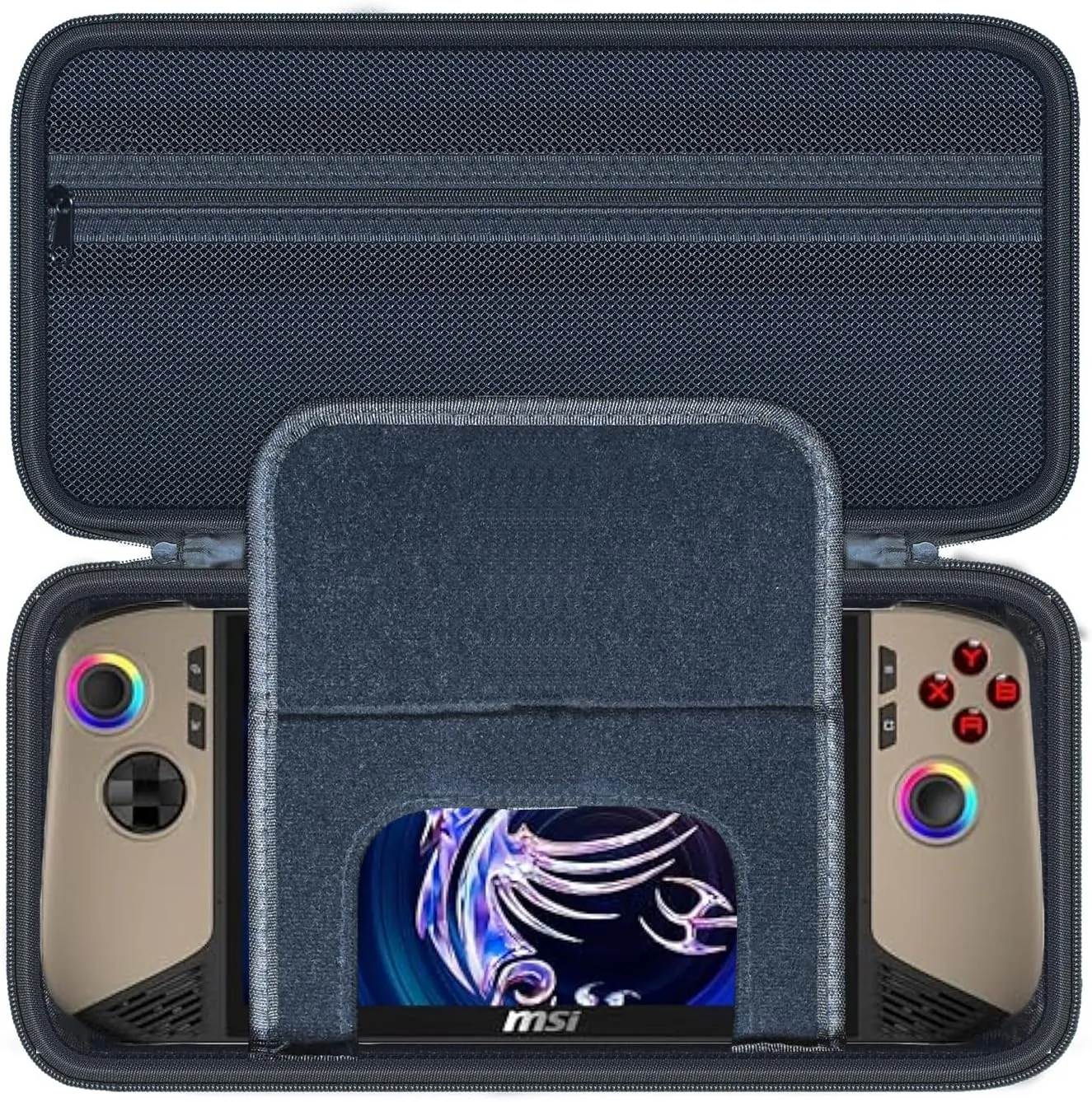 Hard Case Compatible with MSI Claw 8 AI  PC Gaming Handheld, Case for Lenovo Legion Go S Gaming Console, Only Case