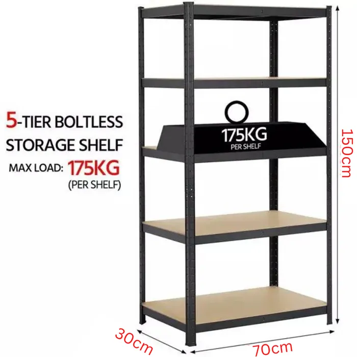 Heavy Duty Metal Garage Storage Shelf Organizer