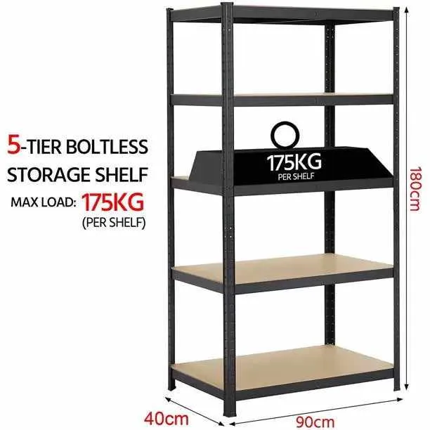 Heavy Duty Metal Garage Storage Shelf Organizer