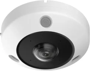 HIK 6MP 360 Panoramic Fisheye PoE IP Camera Outdoor Indoor with Heat Map Detection, People Counting, Built-in Mic and Speaker, IP67 Waterproof, Compatible with HIK NVR/Hik-Connect 2CD6365G1-IVS