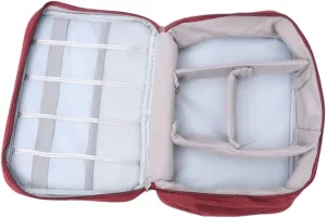Housoutil Travel Electronics Organizer Bag Cable Organizer Case for Smartphones Tablets Waterproof Data Cable Storage Bag