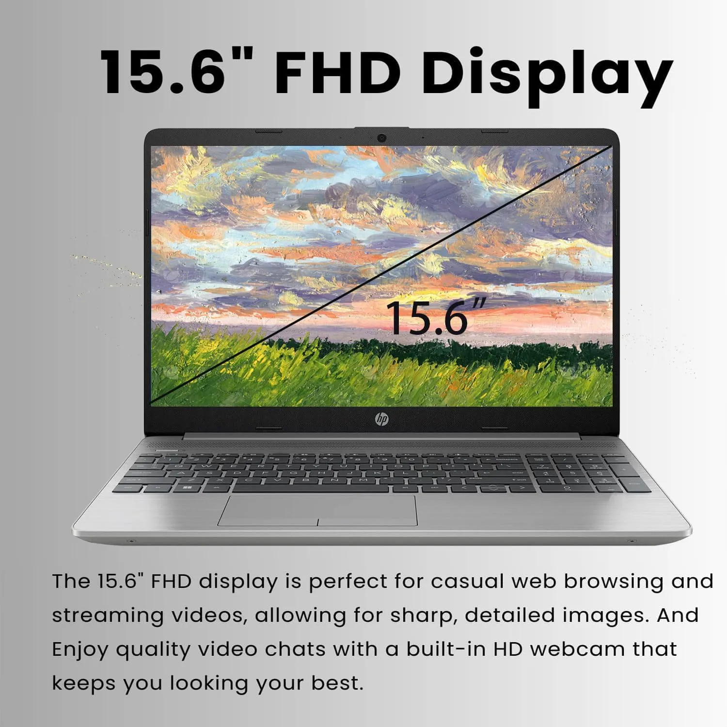 HP Essential 255 G8 15.6 Business Laptop, 15.6" FHD Display, AMD Ryzen 5 5500U, 32GB RAM, 2TB SSD, Webcam, RJ-45, Bluetooth, SD Card Reader, HDMI, Wi-Fi 6, Windows 11 Pro, Grey
