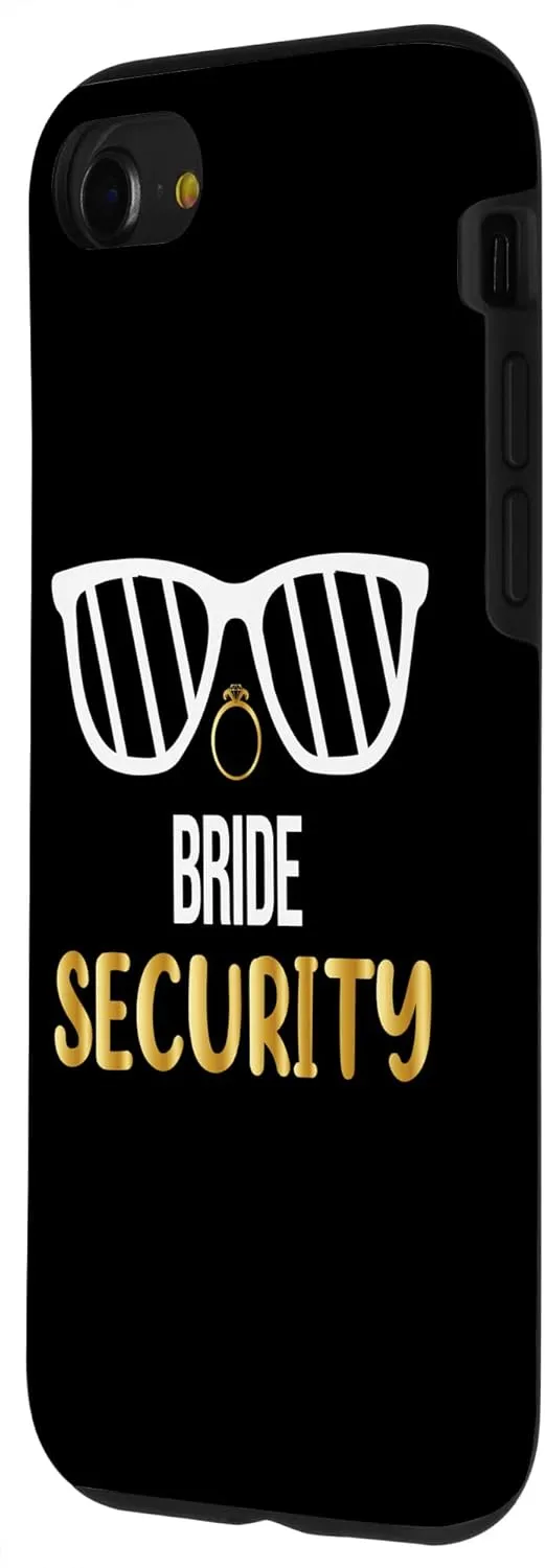 iPhone SE (2020) / 7 / 8 Bride Security Bridesmaid Party Bachelorette Sunglasses Case