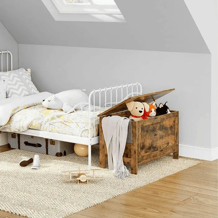 Kids Toy Storage Bench Chest Box Organizer