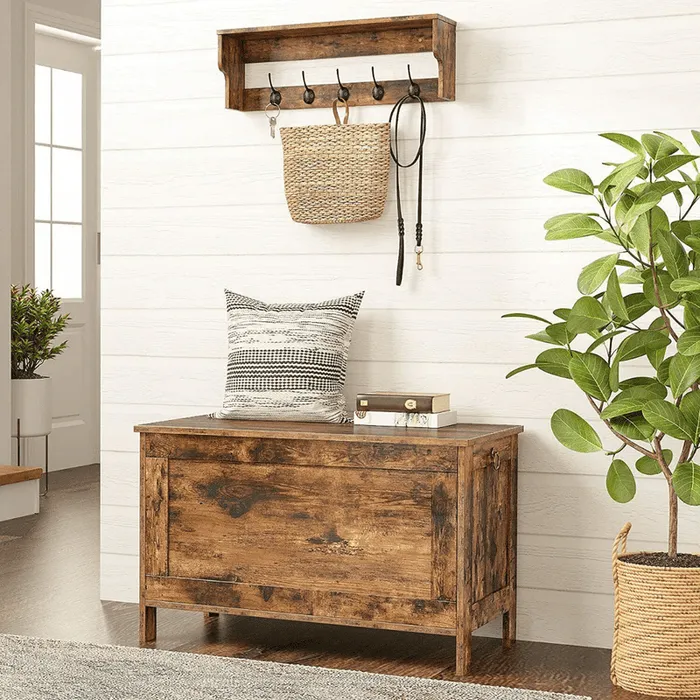 Kids Toy Storage Bench Chest Box Organizer
