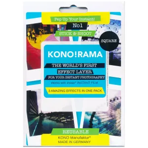 KONO!RAMA Number 1 - Effect Layers for Instant Photography - Square