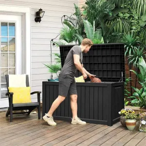 Large 230 Gallon Outdoor Patio Deck Storage Box