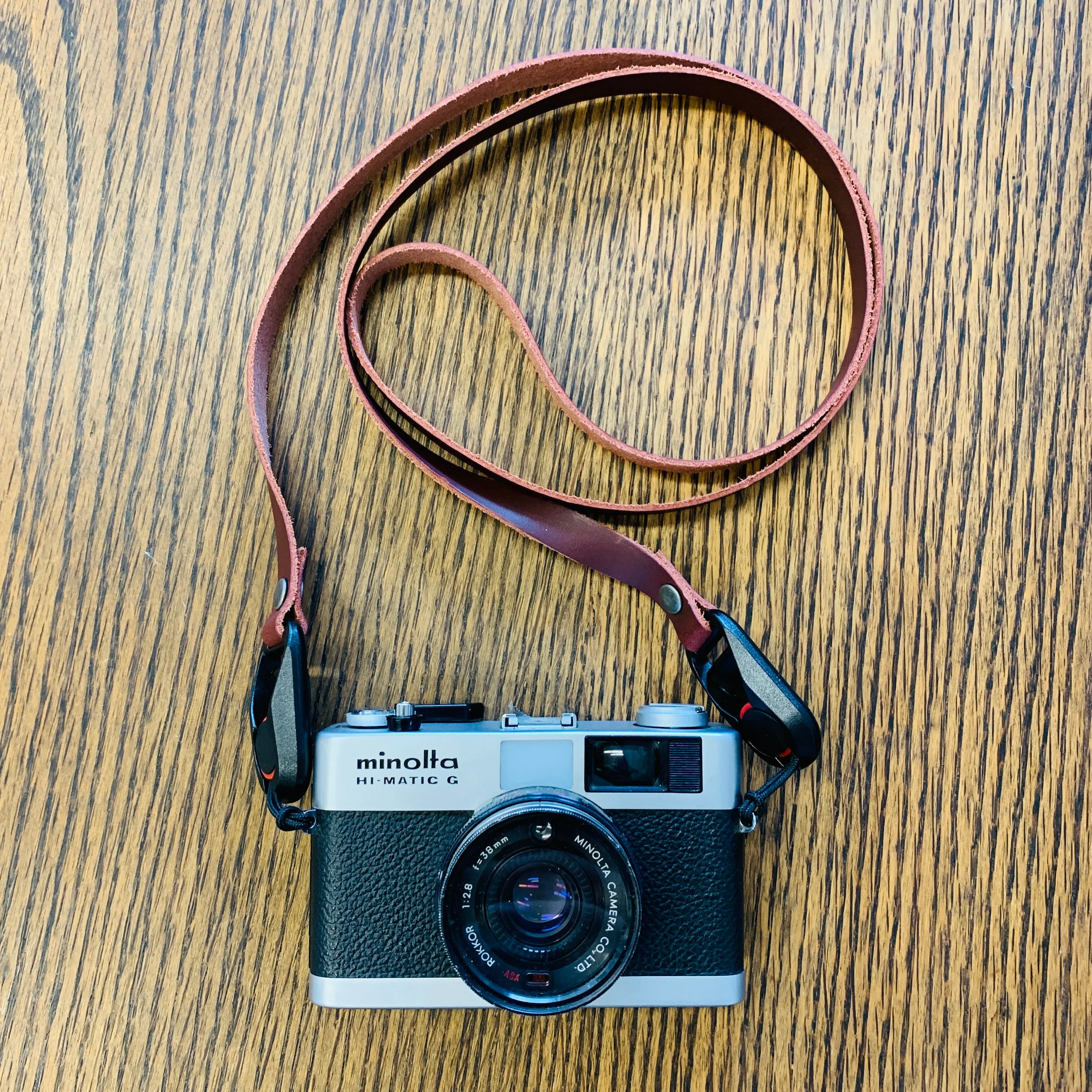 Leather Neck Strap with Quick Release