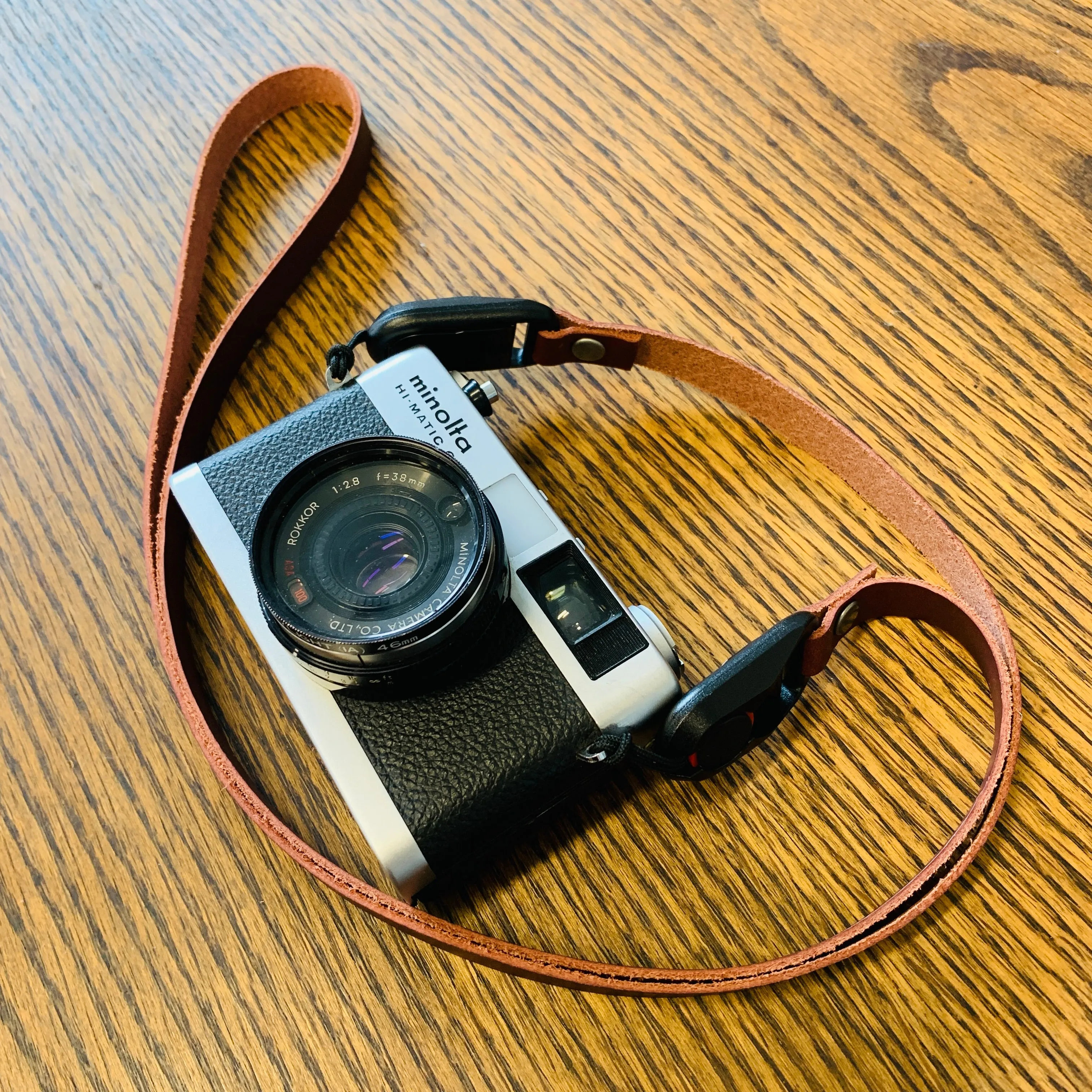 Leather Neck Strap with Quick Release