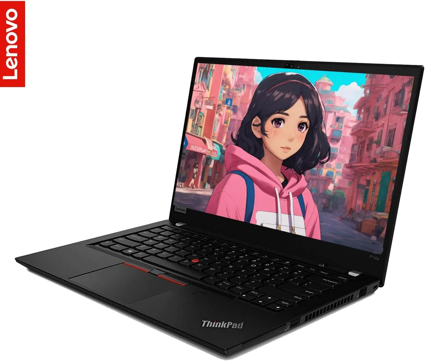 Lenovo ThinkPad P14s Laptop, 14"" FHD Display, Intel i5 Upto 4.2GHz, NVIDIA Quadro T500 Graphics, HDMI, Backlit Keyboard, Fingerprint, Windows 11 Pro, w/WOWPC Bundle (16GB RAM | 1TB PCIe SSD), Black