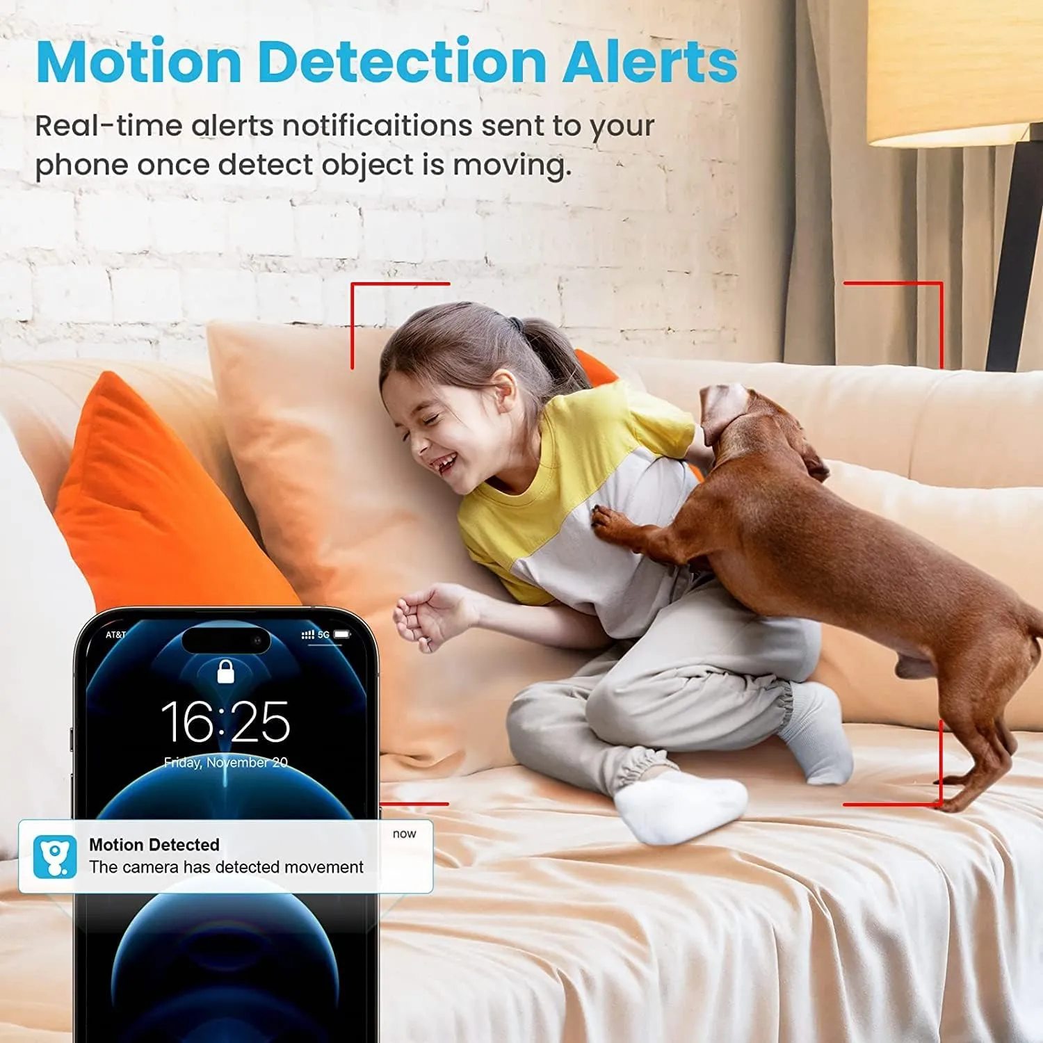 litokam 2K Indoor Security Camera, Cameras for Home Security with 360Motion Detection, WiFi Baby Monitor for Baby/Elder/Dog, Pan/Tilt Pet Cam with Phone APP, IR Night Vision, 2-Way Audio, 4 Pack