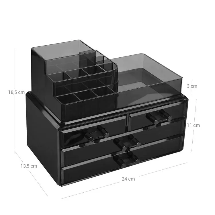Makeup Storage Organiser With Drawers
