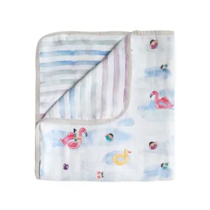 Masilo Bamboo Muslin Blanket - Pool Floaties