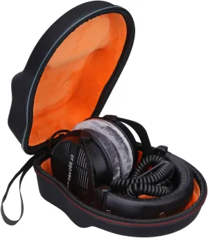 Mchoi Hard Portable Case Compatible with Beyerdynamic DT 990 PRO/DT 770 PRO Open Studio Headphone, Case Only