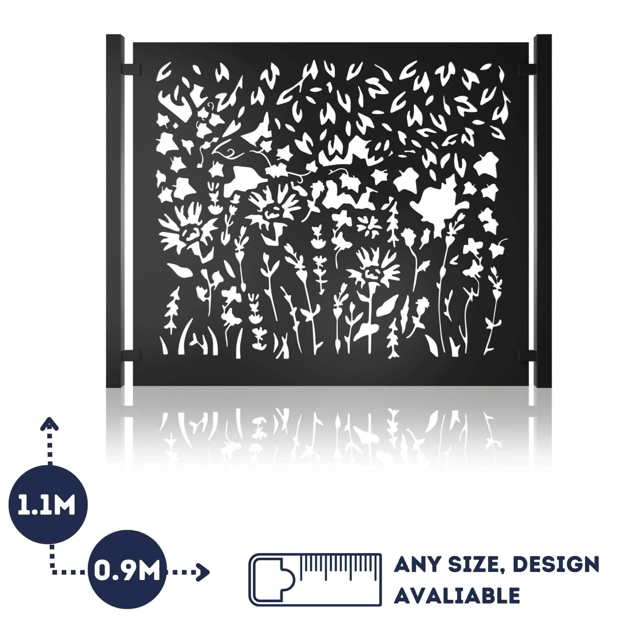 Metal Fence Panels Summer Garden Fencing Screens