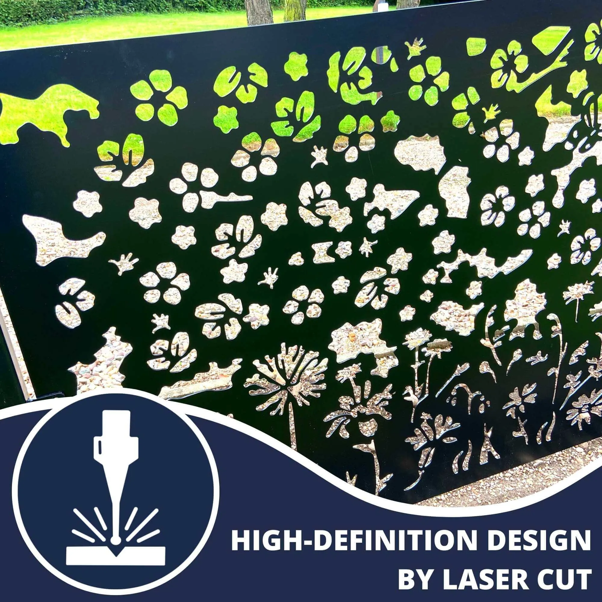 Metal Fence Panels Summer Garden Fencing Screens