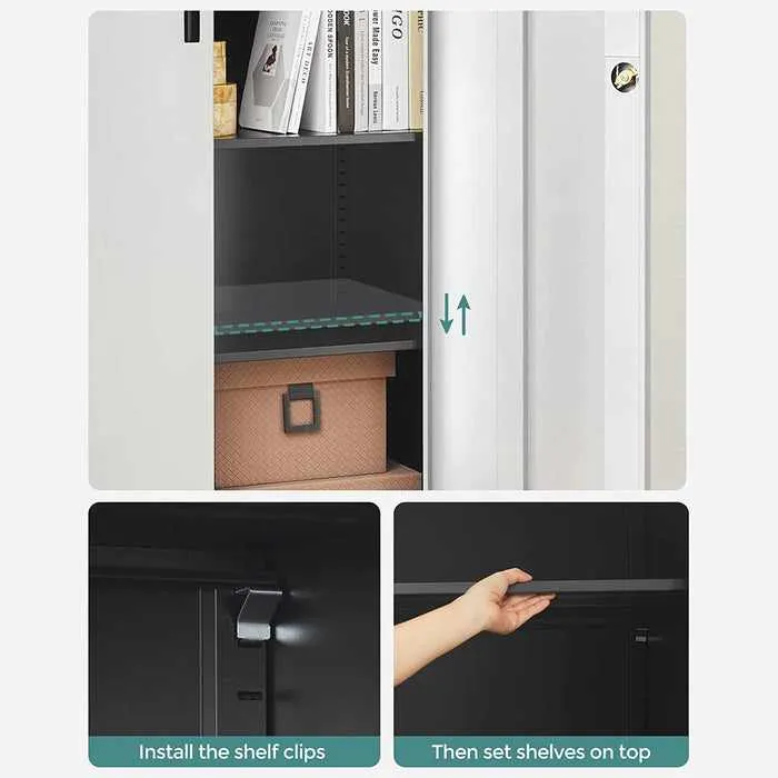 Metal Steel Garage Storage File Locking Cabinet