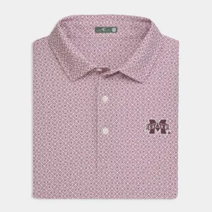 Mississippi State Diamonds Printed Performance Polo