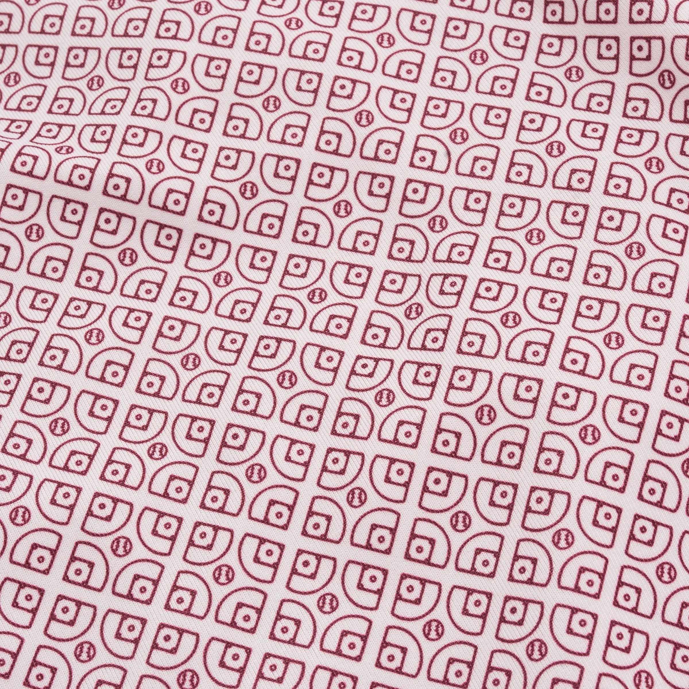 Mississippi State Diamonds Printed Performance Polo