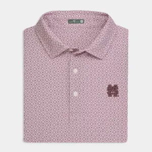 Mississippi State MS Diamonds Printed Performance Polo