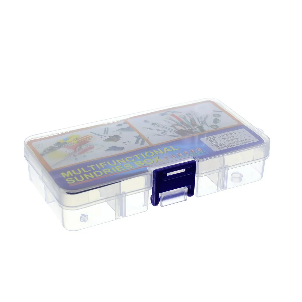 (MR.DIY) Multifunction 6 Compartments Storage Box C88071