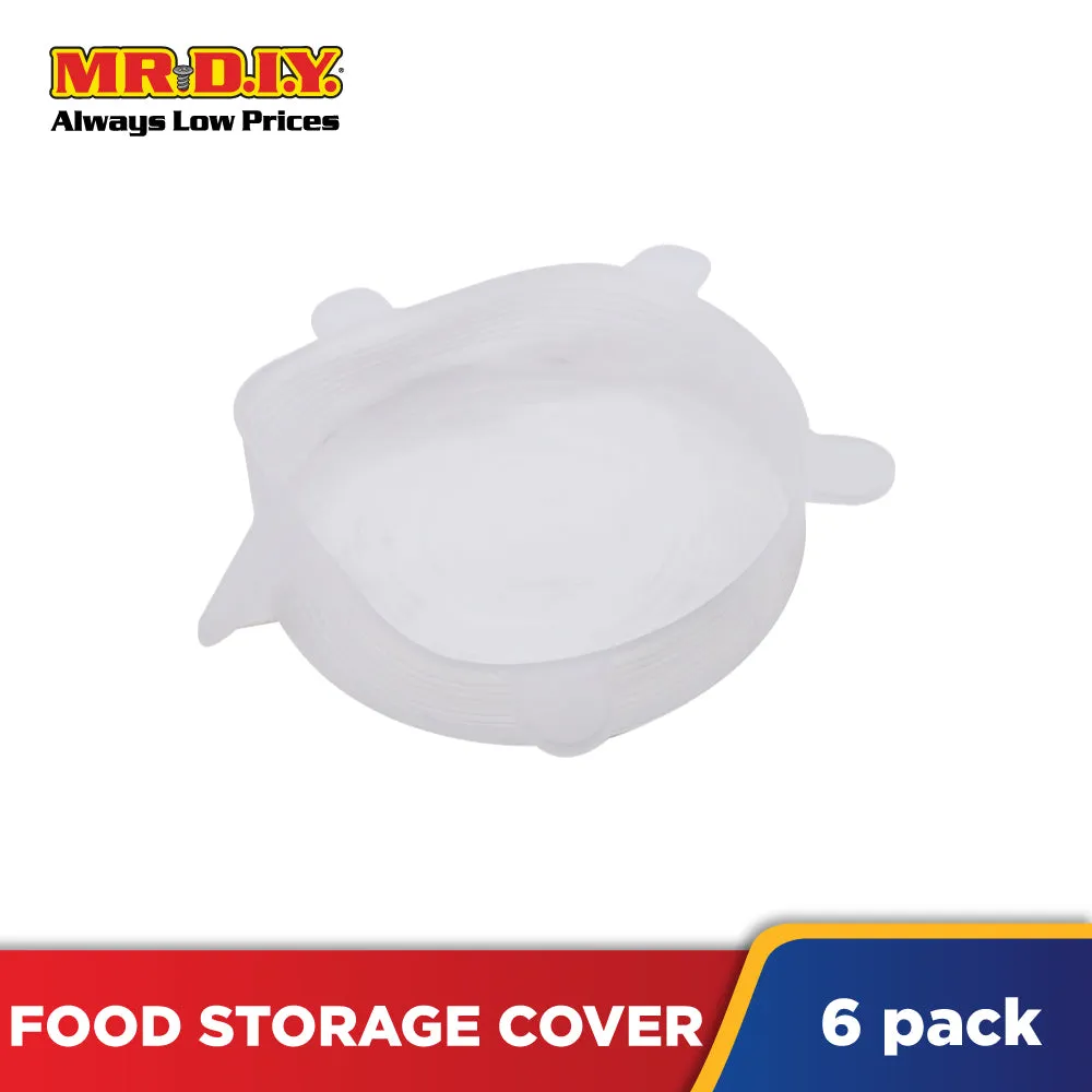 (MR.DIY) Silicone Cover Food Container Storage (6pcs)