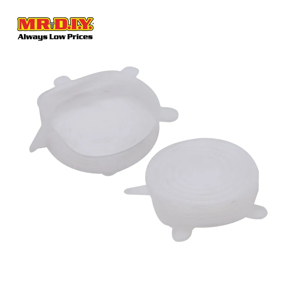 (MR.DIY) Silicone Cover Food Container Storage (6pcs)