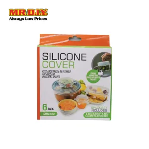 (MR.DIY) Silicone Cover Food Container Storage (6pcs)