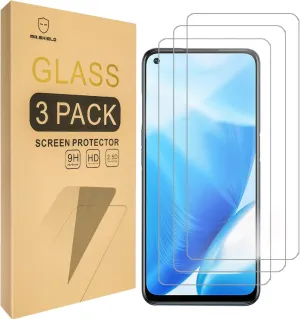 Mr.Shield [3-Pack] Designed For OnePlus Nord N200 5G [Tempered Glass] [Japan Glass with 9H Hardness] Screen Protector with Lifetime Replacement