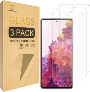 Mr.Shield [3-Pack] Designed For Samsung Galaxy S20 FE 5G / Galaxy S20 FE 5G UW [Fan Edition] [Tempered Glass] [Japan Glass with 9H Hardness] Screen Protector with Lifetime Replacement