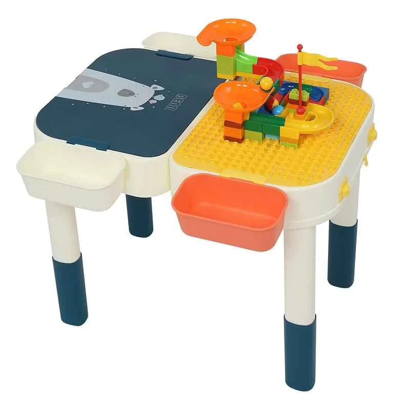 Multi Kids Activity Table Set with Storage Area