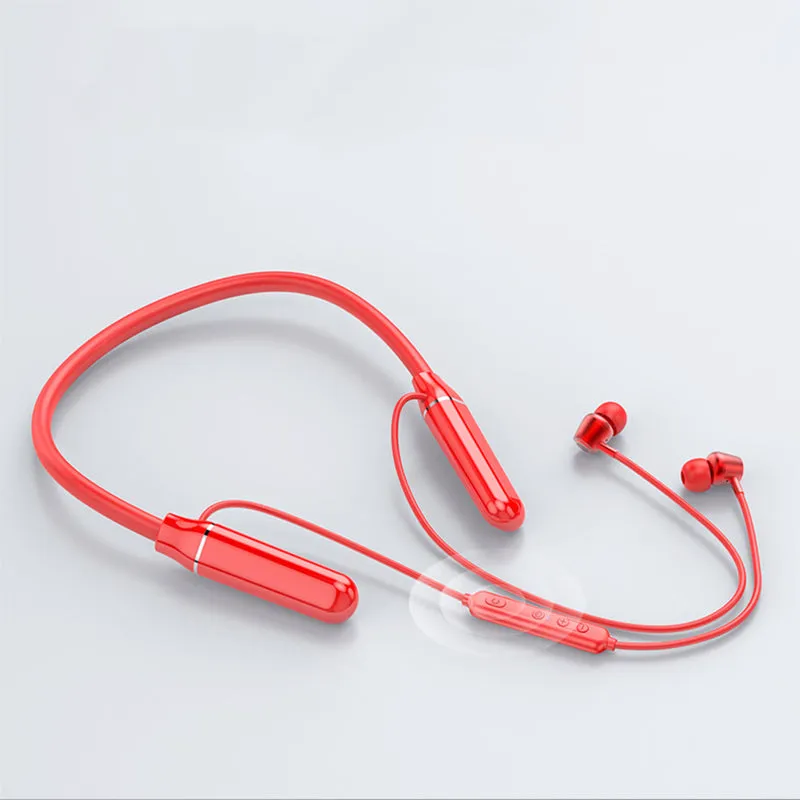 Neckband Bluetooth Headphones Stereo Earphones for Smart Phone